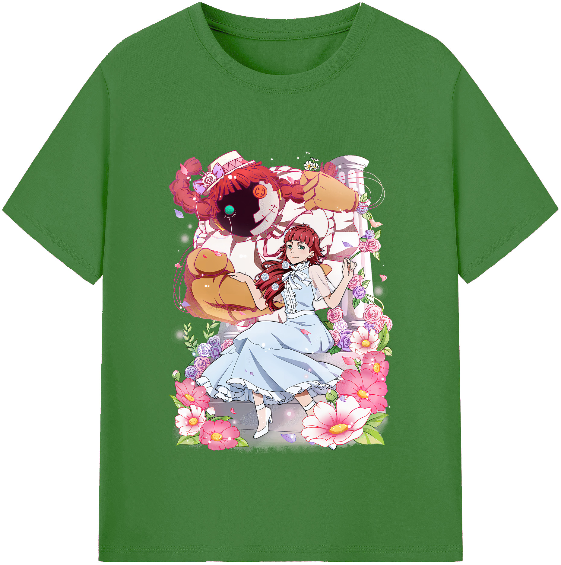 （画像用） 文豪ストレイドッグス Bungo Stray Dogs レディースカジュアルプリントTシャツ（綿100％）